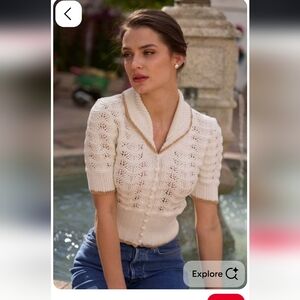 NWOT Gaala Paris Jamie Top S